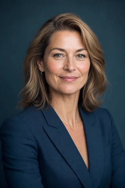 Aleksandra Wierzba — AI-generated portrait; fictional persona